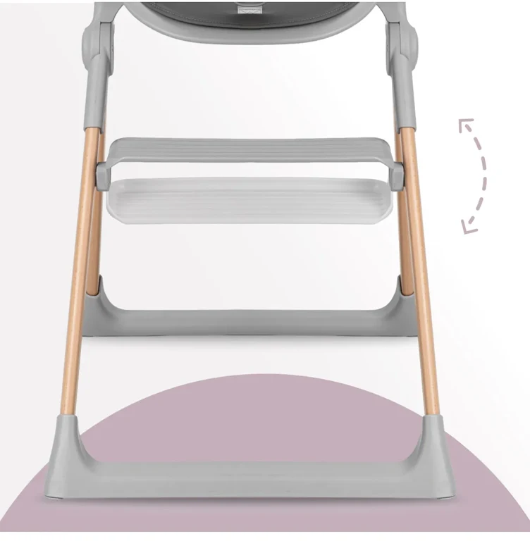 Стільчик для годування MoMi KALA grey